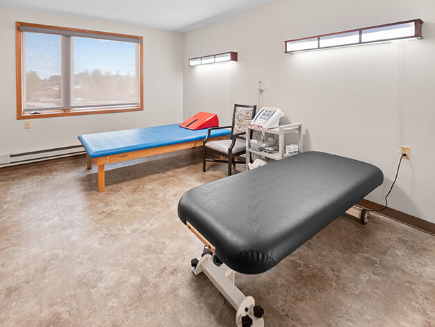 Rehab private treatment room at Good Samaritan Society - West Union.